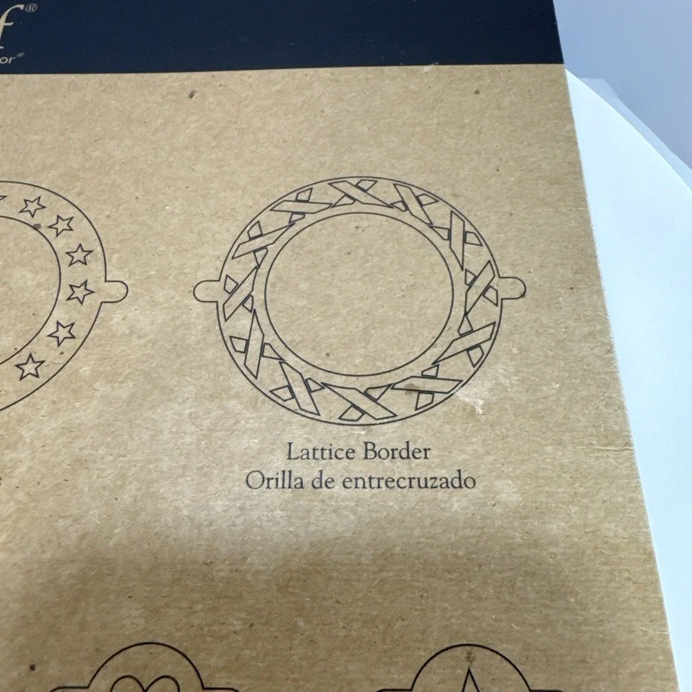 Pampered Chef Cake Stencil Set #1535 New Birthday Heart Balloon Celebration